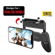 TASLAR Mobile Game PUBG Controller Key Grip Gaming Joysticks Gamepad for 4.5-6.5inch Android iOS Compatible Phone (Black)