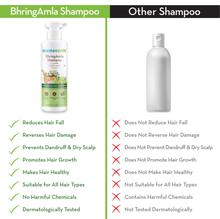 Mamaearth BhringAmla Shampoo with Bhringraj & Amla for Intense Hair Treatment – 250 ml