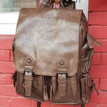 Leather Fashionable Unisex Backpack