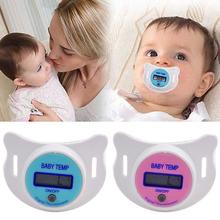 1 Piece Infant Mouth Temperature Sensor Pacifier Digital Baby Nipple Thermometer