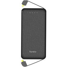 Toreto Trio 10000mah Lithium Polymer fastcharging Power Bank