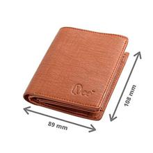 Orkee Artificial Leather RFID Protected Tan Men's Wallet