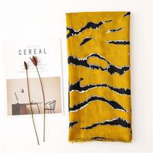 Korean Style Sun Protection Premium Printed Scarves For