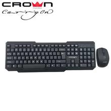 Crown Wireless Keyboard and Mouse Set