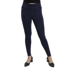 Attire Nepal Navy Blue Jeggings For Women