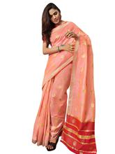 Stylee Lifestyle Green Chanderi Silk Jacquard Saree - 2308