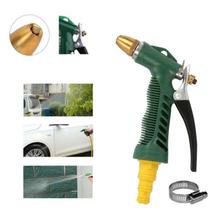 Water Spray Gun Floor Garden Brass Nozzle Sprinkler Hose Pipe