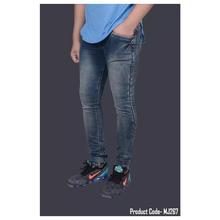 Hifashion Plane Casual Jeans Pants For Men-Light Blue