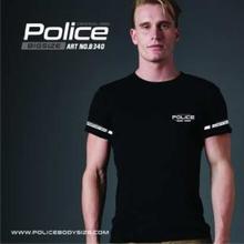 B340 Big Size Round Neck T-shirt For Men- Black