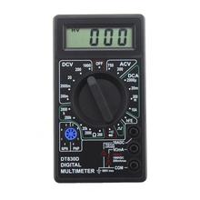 Mini Digital Multimeter Ohm Voltmeter Ammeter AVO Meter DT830D Test Leads LCD Aо