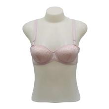 Light Pink Lace Design Bra For Women