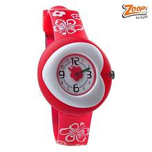 Zoop C4007PP01 White Dial Analog Watch For Girls