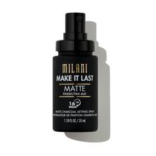 Milani Cosmetics - Travel Size Make It Last Matte Charcoal Setting Spray