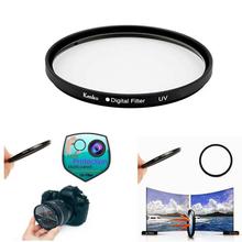 Kenko 82mm Optical Clear UV Slim Filter For DSLR Camera-Black