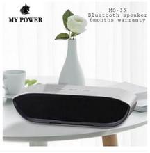 MY POWER Bluetooth speaker MS-33