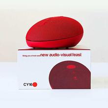 Portable Speakers CY-16 Portable Wireless Speaker/Subwoofer-Red