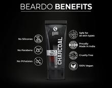 Beardo Activated Charcoal Anti-Pollution Face Wash For Men - 100ml