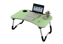 GREEN Foldable and Portable Multi-Purpose Laptop Table Stand/Study Table/Bed Table - Green Colour