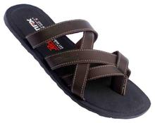 Paragon Max Flip Flop Shoes For Men - Brown (09530)