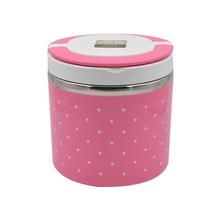 Homio Lunch Box 1 Layer, Pink-1 Pc