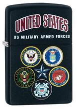 U.S. Military Armed Forces Zippo Lighter (28898)