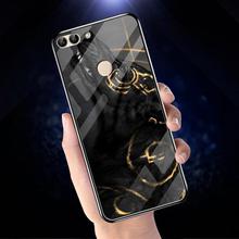 Luxury Tempered Glass Case For Huawei P Smart Case Silicon Nova Lite 2