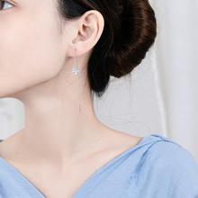 Fashion Gifts_Wan Ying Jewelry Zircon Ear Cord s925 Korean