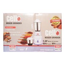 Cello Mixer Grinder With 2 Jar 500w