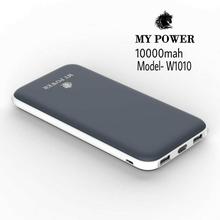 MY POWER Powerbank 10000mah, W1010, 1Year Warranty