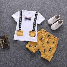 Baby Boy Clothes Summer Children Clothing Cartoon 2018 New