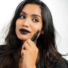 Disguise Cosmetics Ultra-Comfortable Satin Matte Lipstick Black Slayer 11