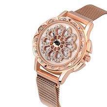 On Time Octus Analogue 360 Degree Rotating Dial Rhinestone