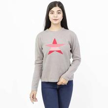 Intarsia Cashmere Sweater For Women