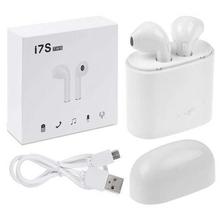 i7S TWS Twins Bluetooth Earphones with Charging Box