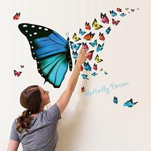 3d Butterflies Dream Wall Sticker