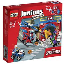 Lego Juniors Easy to Build Spider-Man™ Hideout Play Toy Set For Kids - 10687