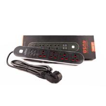 Power Strip 4 AC Universal Sockets + 4 USB Ports