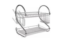 2-Tier Dish Rack and Drain Board