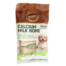 Gnawlers 4 Pieces Medium Calcium Milk Bone For Dogs - 90gm