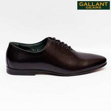 Gallant Gears Blue Leather Lace Up Formal Shoes For Men - (MJDP30-2)
