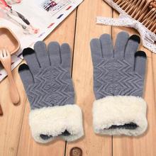 SALE- Women Gloves Winter Woolen Knitted Gloves Touch Screen