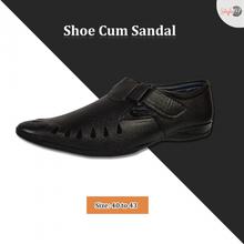 Men’s Black Formal Cum Casual Sandals