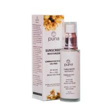 Puna Sunscreen Moisturizer SPF 40 UVB PA+++UVA (Combination-Oily Skin)- 50ml