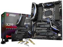 MSI  X299 GAMING PRO CARBON AC LGA 2066 Intel X299 SATA 6Gb/s USB 3.1 ATX Gaming Motherboard