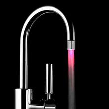 ISHOWTIENDA LED Light Water Faucet Tap Heads RGB Glow LED