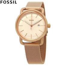 Fossil  Watch The Commuter Rose Dial Watch For Women- Es4333