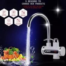 Newest Tankless Instantaneous Faucet Water Heater Instant Water Heater Tap Kitchen Hot Water Crane LED Digital