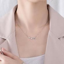 Sterling silver clavicle chain _ Wanying factory direct