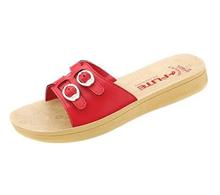 Flite by Relaxo Red/Beige Flip Flop Outdoor Slipper For Women PUL-68