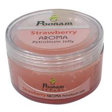 Poonam Herbal Strawberry Aroma Petroleum Jelly - 50 gm